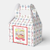 Ballotins Boîte personnalisée Christmas Cookie Exchange (Arrière)