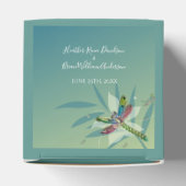 Ballotins Boîte préférée de mariage de libellules de repos (Haut)