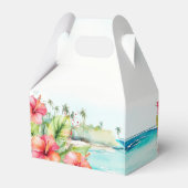 Ballotins Boîte préférée d'Hibiscus de plage tropicale (Arrière)