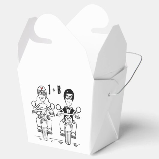 Ballotins Boîte préférée pour moto moto personnalisée (Ouvert)