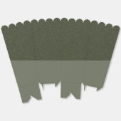 Ballotins Boîte préférée vert mousse avec dessus texturé – P (Déplié)