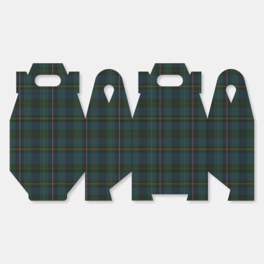 Ballotins boîte tartan (Déplié)