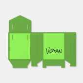 Ballotins boîte végétalien exemple .cadeau (Déplié)