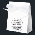 Ballotins Boîtes à faveur de tente personnalisées 25% de réd<br><div class="desc">10 x Boîtes de boîtes de mariage personnalisées avec ruban blanc - obtenez jusqu'à 25 % de réduction avec la remise sur achat en vrac multiple. Consultez également les réductions quotidiennes spéciales.</div>