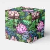 Ballotins Boîtes à Faveurs en Verre de Lotus (Arrière)