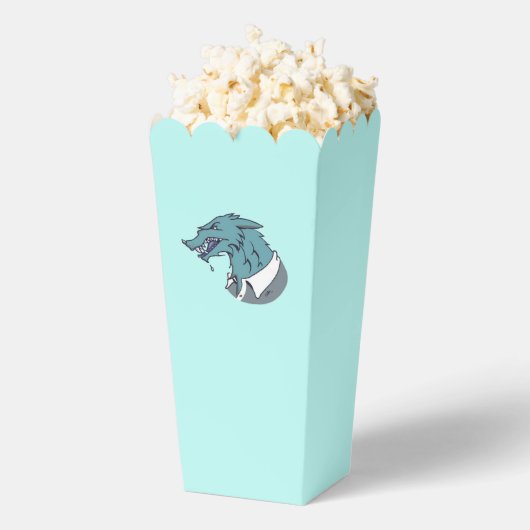 Ballotins Boîtes à pop-corn bleu Werewolf (Sauté)