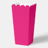 Ballotins Boîtes à pop corn fuchsia rose chaud (Verso)