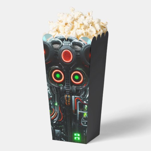 Ballotins Boîtes à pop-corn Robot 3 (Sauté)