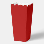Ballotins Boîtes à pop-corn rouge blanc (Verso)