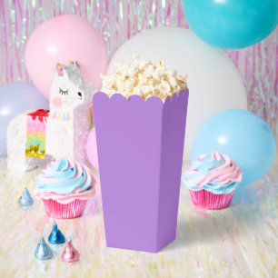 Ballotins Boîtes à Popcorn Élégantes et Douces en Lavande po