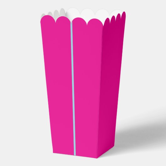 Ballotins Boîtes à Popcorn - Rose & Bleu Clair (Recto)