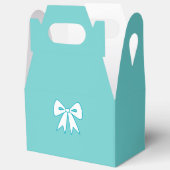 Ballotins Boîtes-cadeaux Aqua Bow (Ouvrir)