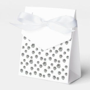 Ballotins Boîtes-cadeaux argentées Fêtes élégantes Premium P