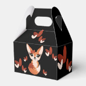 Ballotins Boîtes cadeaux Fennec Fox pour Fêtes Faveurs & Gra (Arrière)