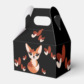 Ballotins Boîtes cadeaux Fennec Fox pour Fêtes Faveurs & Gra