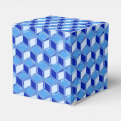 Ballotins Boîtes Chrome 3-d - bleu cobalt (Arrière)