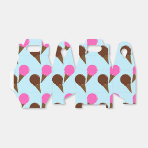 Ballotins Boîtes de bonbons de fête de glace au chocolat et