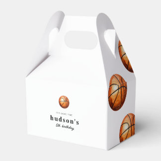 Ballotins Boîtes de cadeaux de basketball pour anniversaire