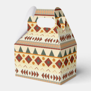 Ballotins Boîtes de cadeaux de bohéme tribal pour baby showe