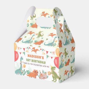 Ballotins Boîtes de cadeaux de fête d'anniversaire de dinosa
