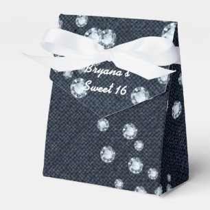 Ballotins Boîtes de cadeaux de fête d'anniversaire Denim & D