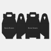Ballotins boîtes de faveur (Déplié)