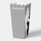 Ballotins Boîtes de faveur de chaussures de mariage doublure (Verso)