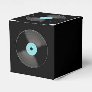 Ballotins Boîtes de faveur de disque vinyle