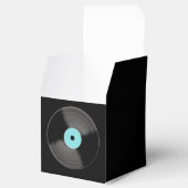 Ballotins Boîtes de faveur de disque vinyle (Ouvert)