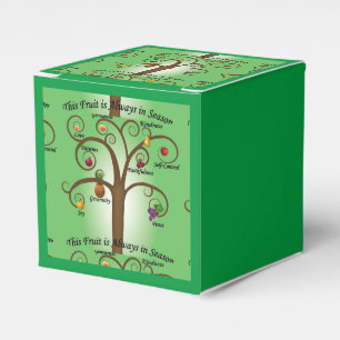 Ballotins Boîtes de faveur de Grâce Spirituelle Fruit de l'E