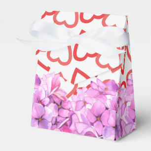 Ballotins Boîtes de faveur de la Saint-Valentin Cœurs et Fle