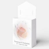 Ballotins Boîtes De Faveur De Mariage Peach Rose Rosebud (Ouvert)