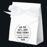 Ballotins Boîtes de faveur de tente personnalisées 25% de ré<br><div class="desc">10 x Boîtes de boîtes de mariage personnalisées avec ruban blanc - obtenez jusqu'à 25 % de réduction avec la remise sur achat en gros multiple. Consultez également les réductions quotidiennes spéciales.</div>