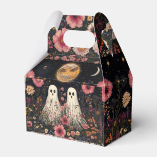 Ballotins Boîtes de Faveur Fantômes et Fleurs