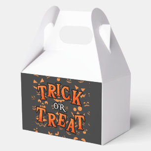 Ballotins Boîtes de faveur Halloween Trick or Treat
