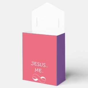 Ballotins Boîtes de faveur Jésus Moi Infini Femmes Chrétienn