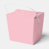 Ballotins Boîtes de faveur rose doux mignon (Arrière)
