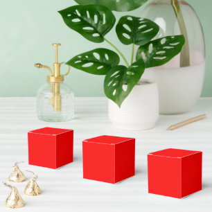 Ballotins Boîtes de Faveur Rouges Personnalisées – Style Cla