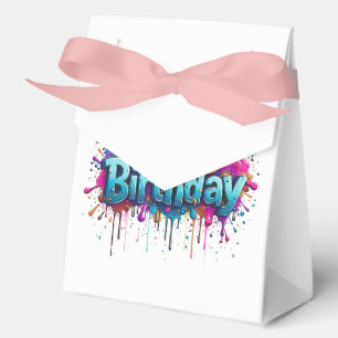 Ballotins Boîtes de Faveurs d'Anniversaire Joyeux