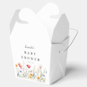 Ballotins Boîtes de faveurs de baby shower à l'aquarelle ave (Ouvert)