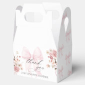 Ballotins Boîtes de Faveurs de Baby Shower Bébé en Fleur Rub (Ouvert)