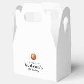 Ballotins Boîtes de faveurs de basket-ball simples (Ouvert)