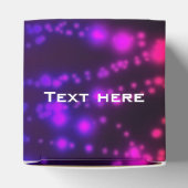 Ballotins Boîtes de faveurs de cube d'anniversaire de lumièr (Haut)