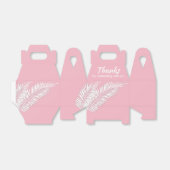 Ballotins Boîtes de faveurs de fête aux paumes blanches sur  (Déplié)