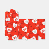 Ballotins Boîtes de Faveurs de la Saint-Valentin (Déplié)