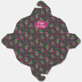 Ballotins Boîtes de faveurs de lutin de Noël drôle (Déplié)