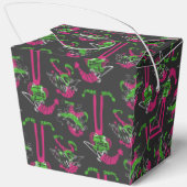 Ballotins Boîtes de faveurs de lutin de Noël drôle (Verso)