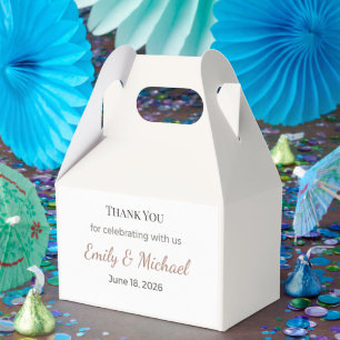 Ballotins Boîtes de faveurs de mariage   Ensemble de cadeaux