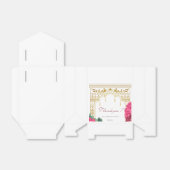 Ballotins Boîtes de faveurs de mariage indiennes (Déplié)