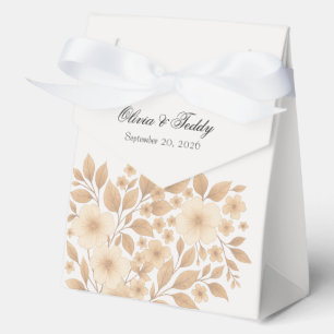 Ballotins Boîtes de faveurs de mariage Rustic Romance